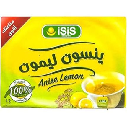 ايزيس مشروب اعشاب ينسون ليمون - 12 كيس