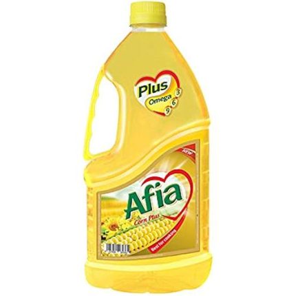Afia Plus Omega Corn Oil - 2.2 Liter