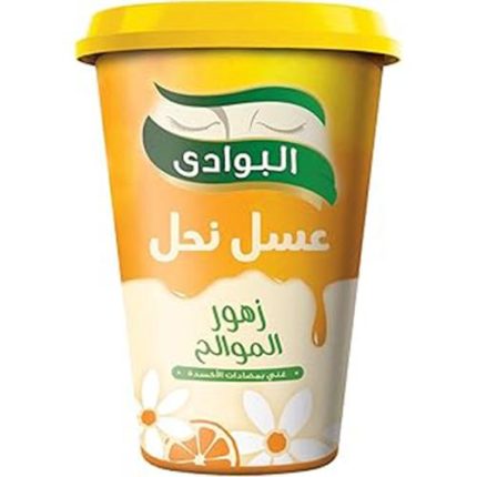 البوادي عسل نحل زهور الموالح - 435 جم