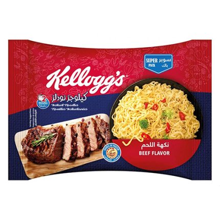 Kellogg's Instant Noodles Beef Flavor - 70 Gr