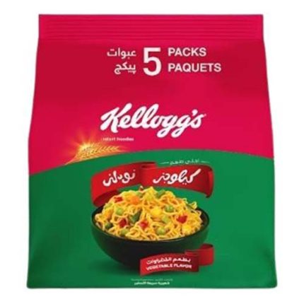 Kellogg’s Instant Noodles Vegetable Flavor 70 Gr -5 Packs